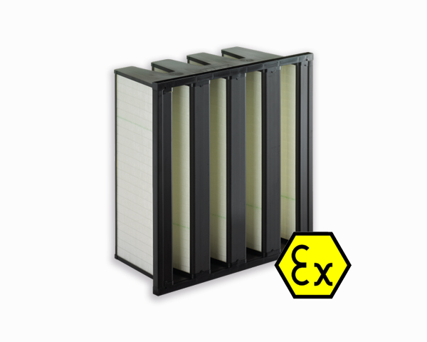 BioCel V EX - Filtro aria EPA E10/E11/E12 (ATEX)